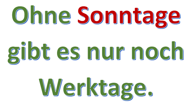 Sonntag - Ihr ökumenischer Kirchenladen in Erfurt